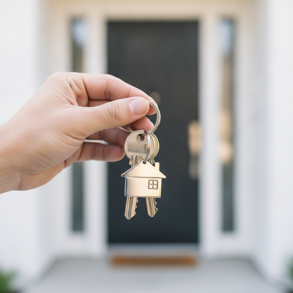 House keys close-up symbolizing readiness to act in the real estate market in Cambridge