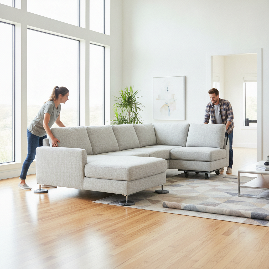 How to Move Heavy Furniture Without Hurt or Stress