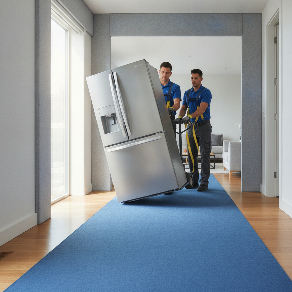 How to Move a Refrigerator: Which Way Saves the Most Work