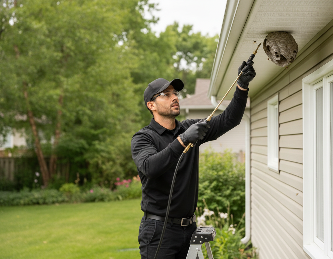 Wasp Removal Cost in Oshawa: What Affects Your Quote - Bugman Plus pest control article