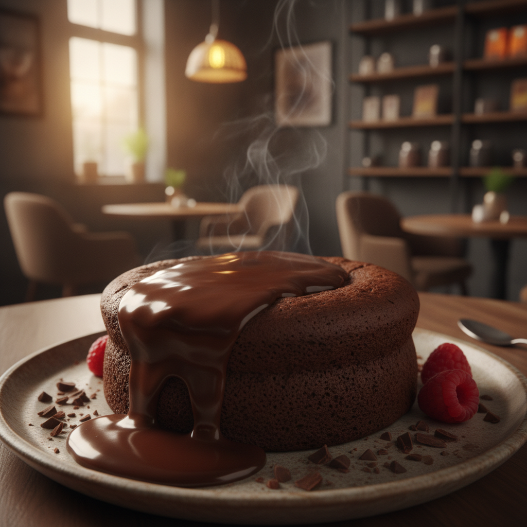 Warm Chocolate Fudge Cake: Rich, Gooey Joy in Etobicoke