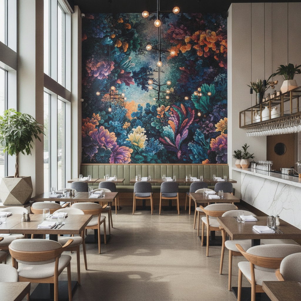 Restaurant Wall Branding Ideas: Draw More Diners in Brampton
