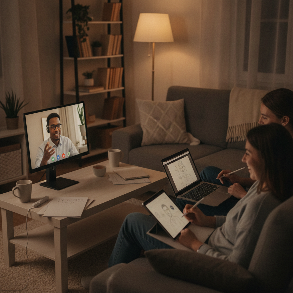 Mentor-led online workshop applying trading class lessons to real signals and portfolio planning
