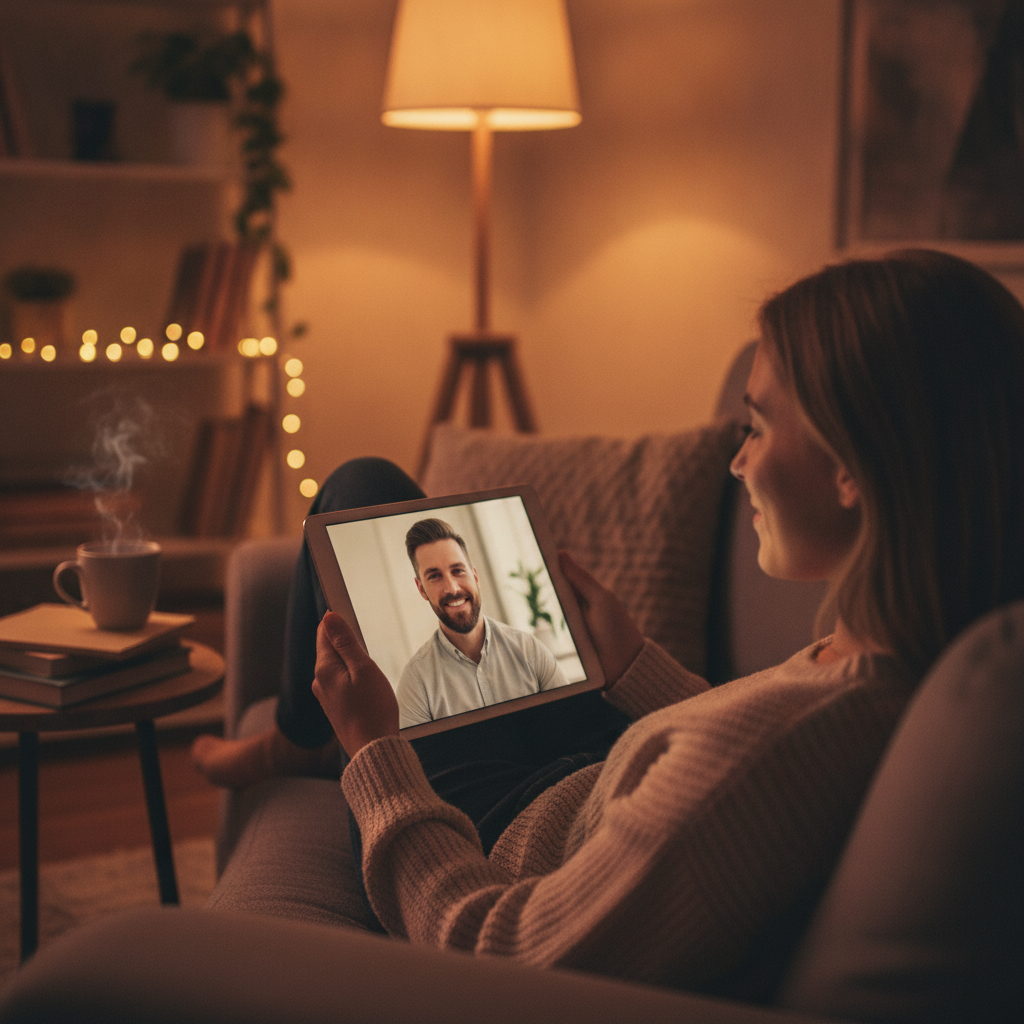 Friendly broker video call to review a quick home loan rate shortlist