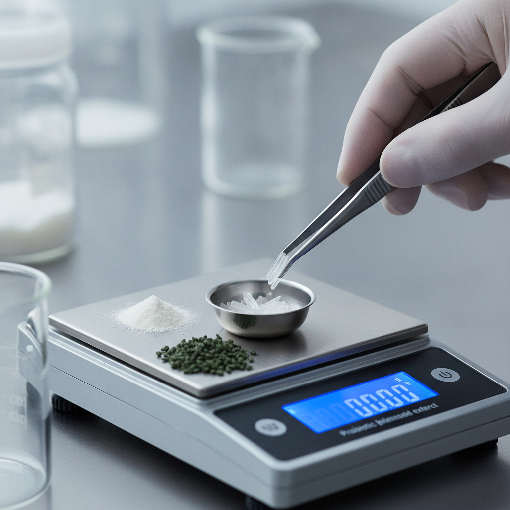 Feed additive selection guide detail: micro-ingredients for animal feed premix including amino acids, probiotics, and plant extracts