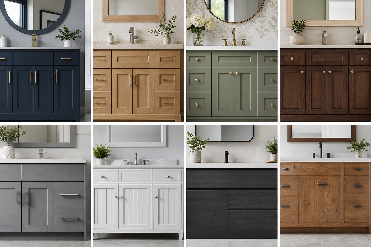 7 bathroom cabinet refinishing ideas compared for Toronto and the GTA