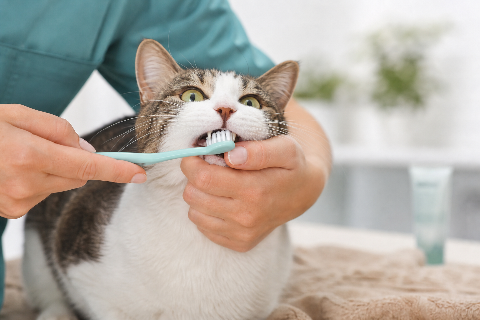Comment nettoyer les dents du chat : guide pratique étape par étape