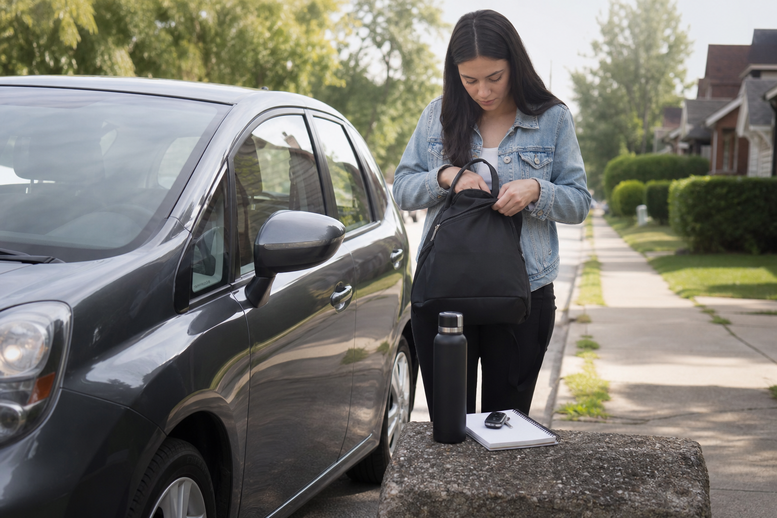 Test-day vehicle and personal checklist — G2 driving lessons