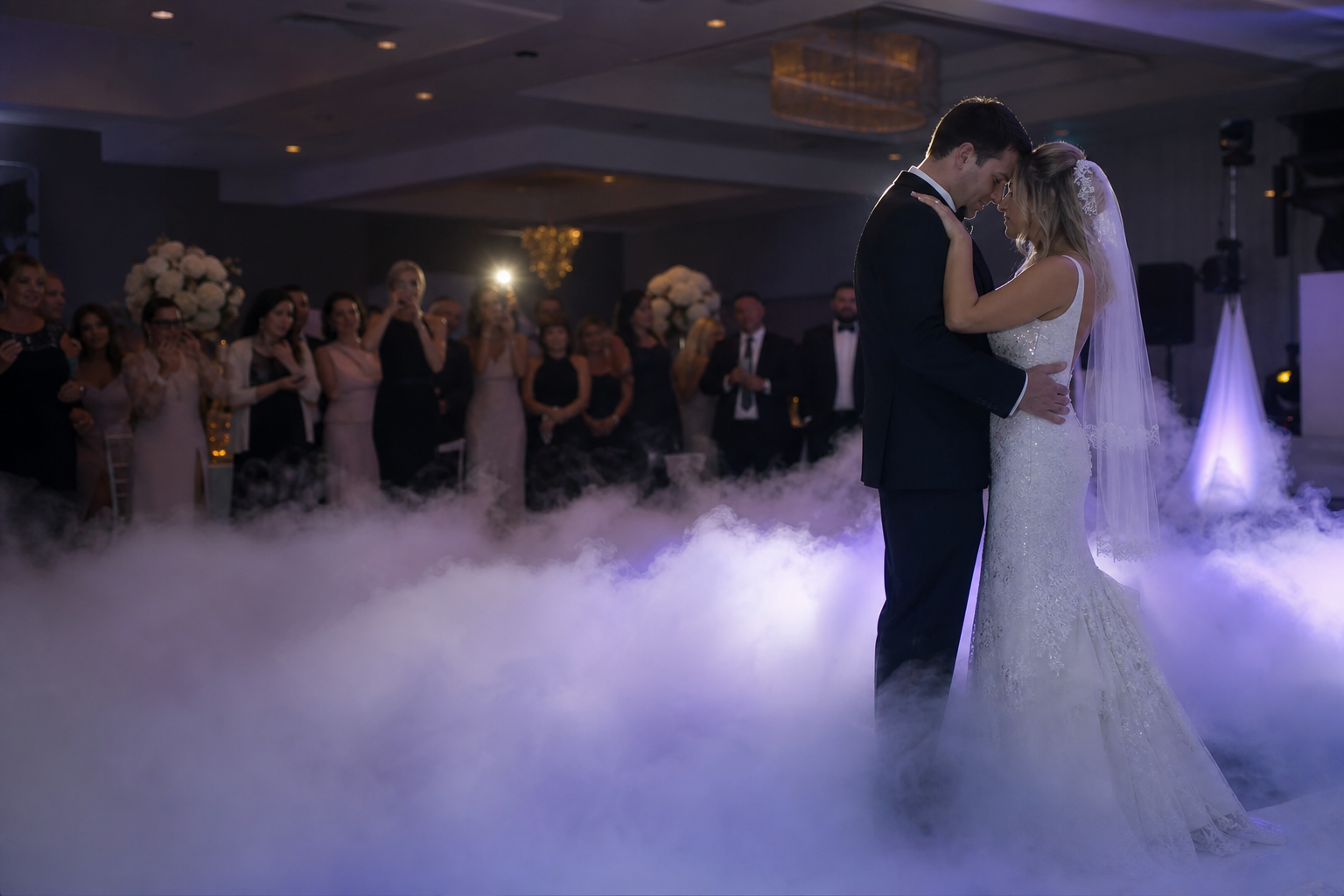 Red flags and common mistakes couples make — smoke effects for first dance