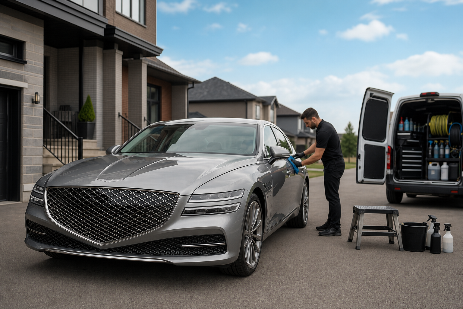 What to expect on appointment day and the short aftercare routine — ceramic coating brampton