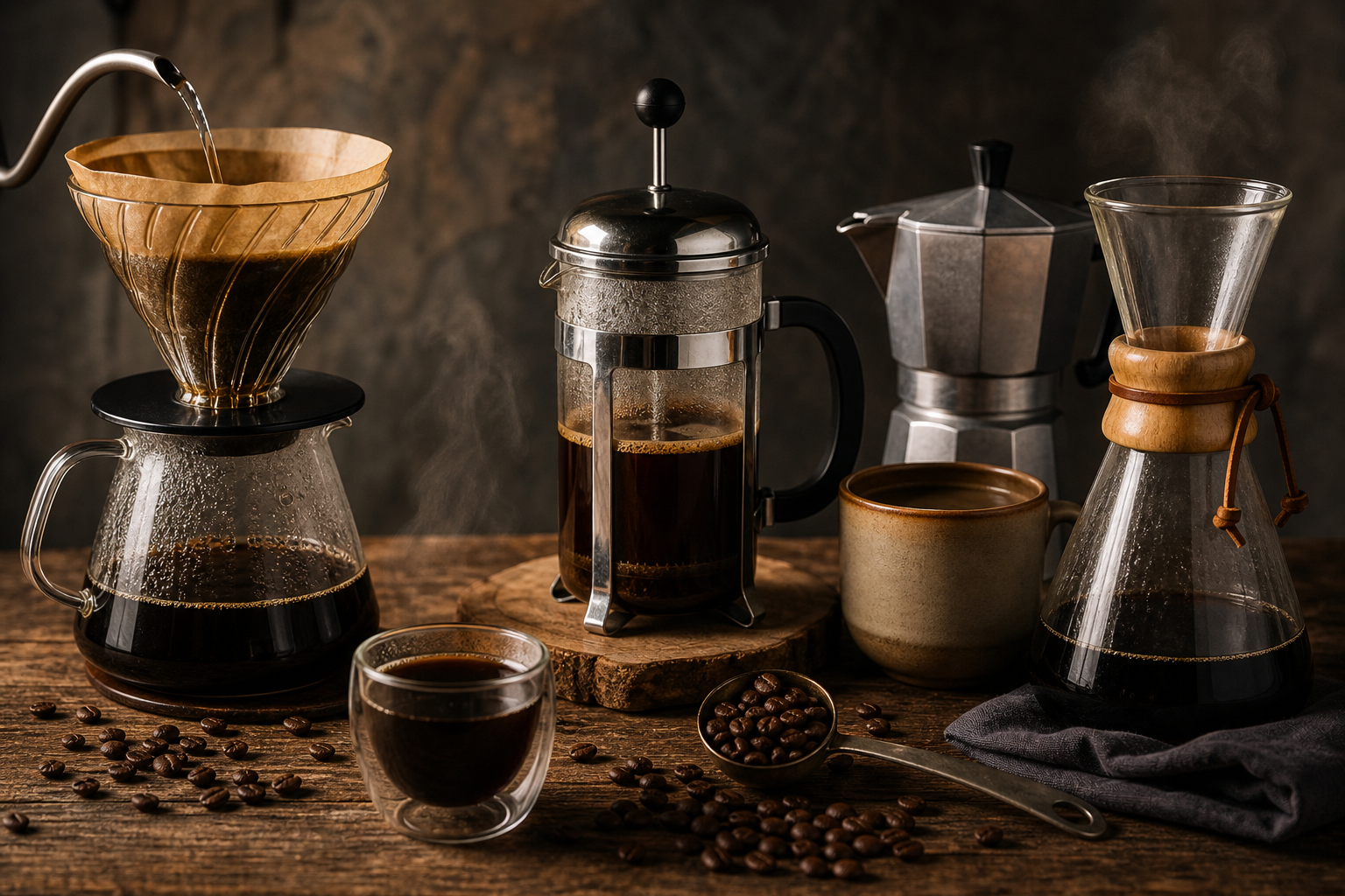 What are hot coffee brewing methods and why do they matter?