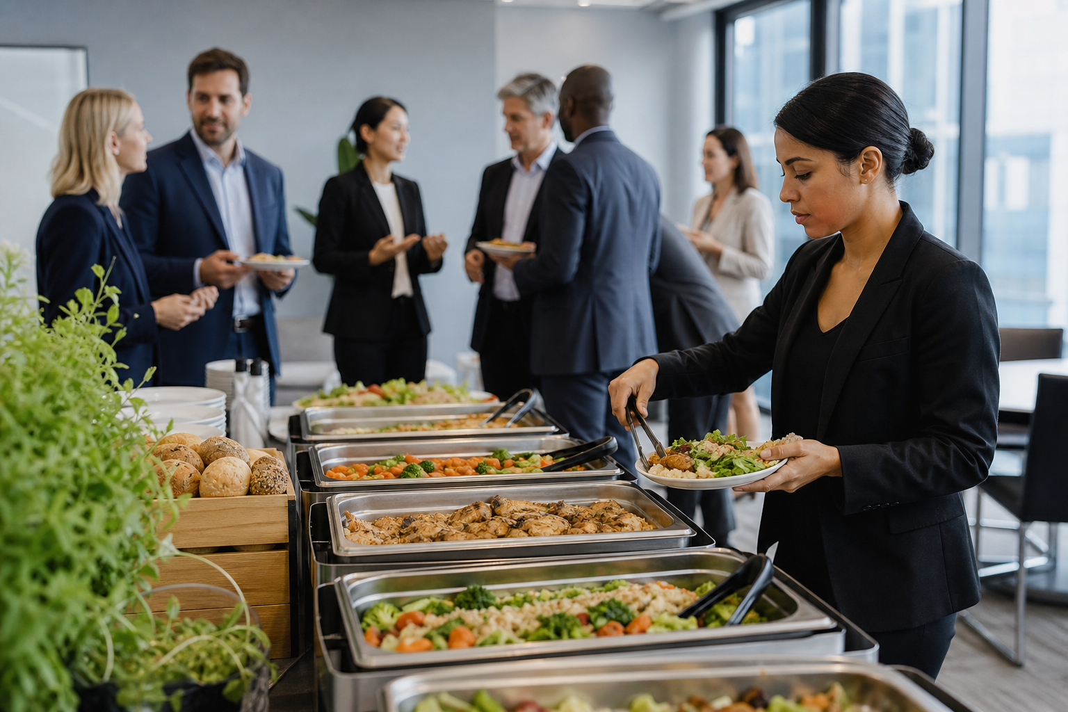 Which questions reveal red flags before choosing corporate catering GTA?