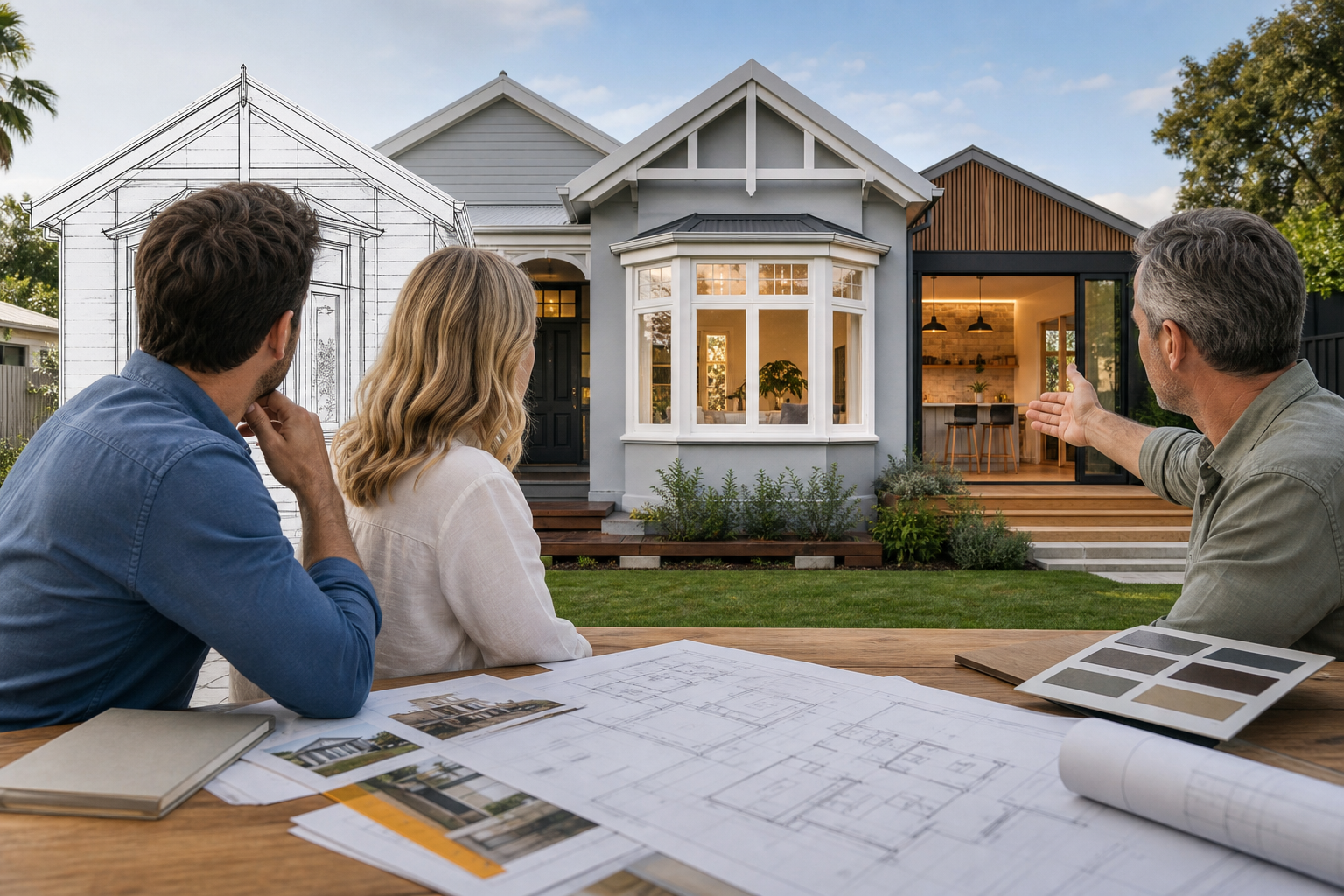 Renovation extension planning compared: renovate, extend or rebuild