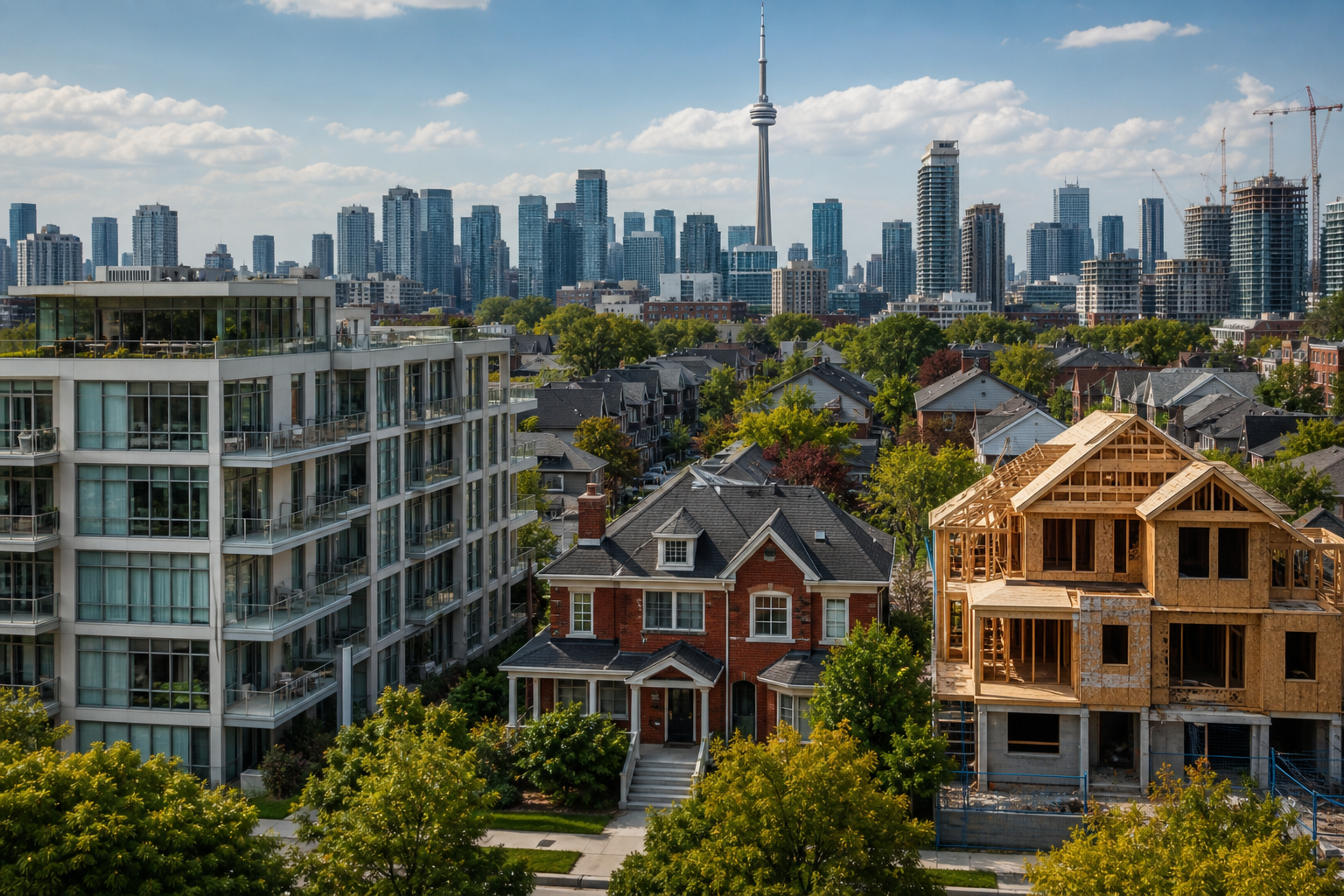 Condo, detached house, and new construction differences in Toronto — residential home inspection toronto