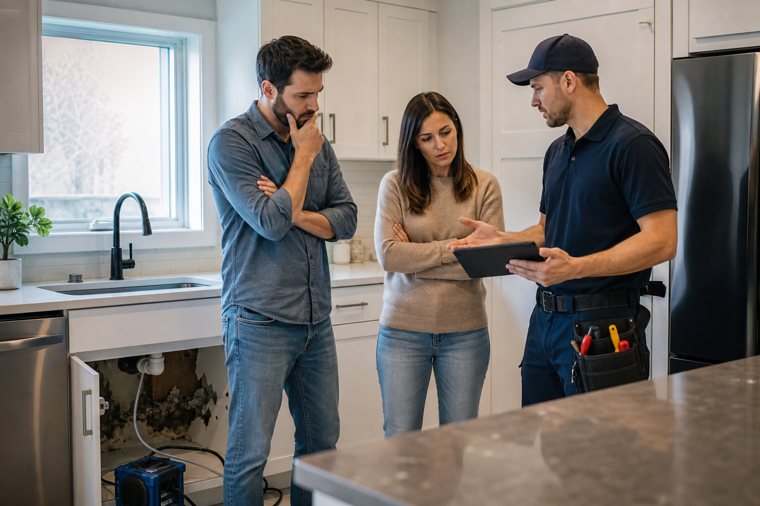 Common objections and what to expect on cost, disruption, and upselling — leak detection for mold prevention