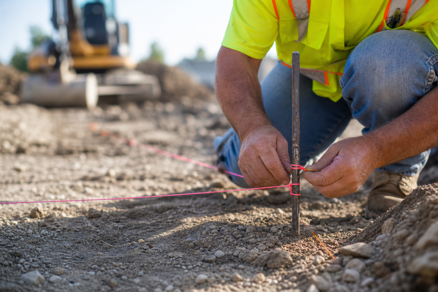 3. No documented QA/QC plan, stakeout, or as-built deliverables — site work contractor guide