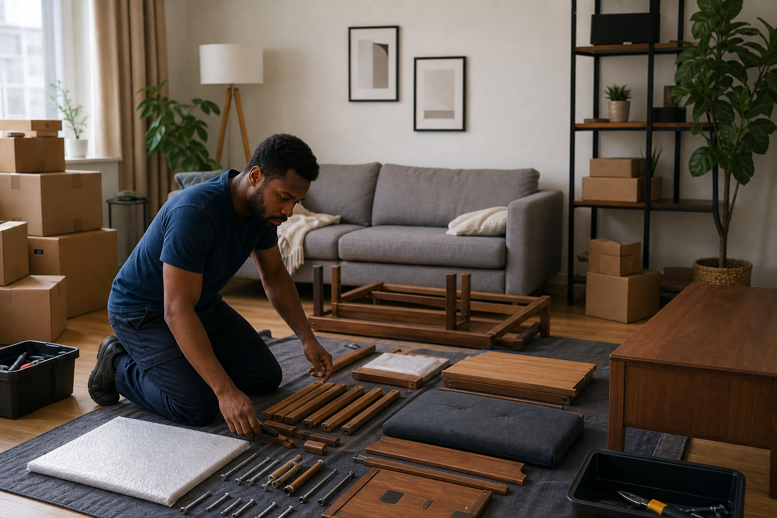 5. Label the reassembly order and keep a dedicated staging area — disassembly and reassembly tips