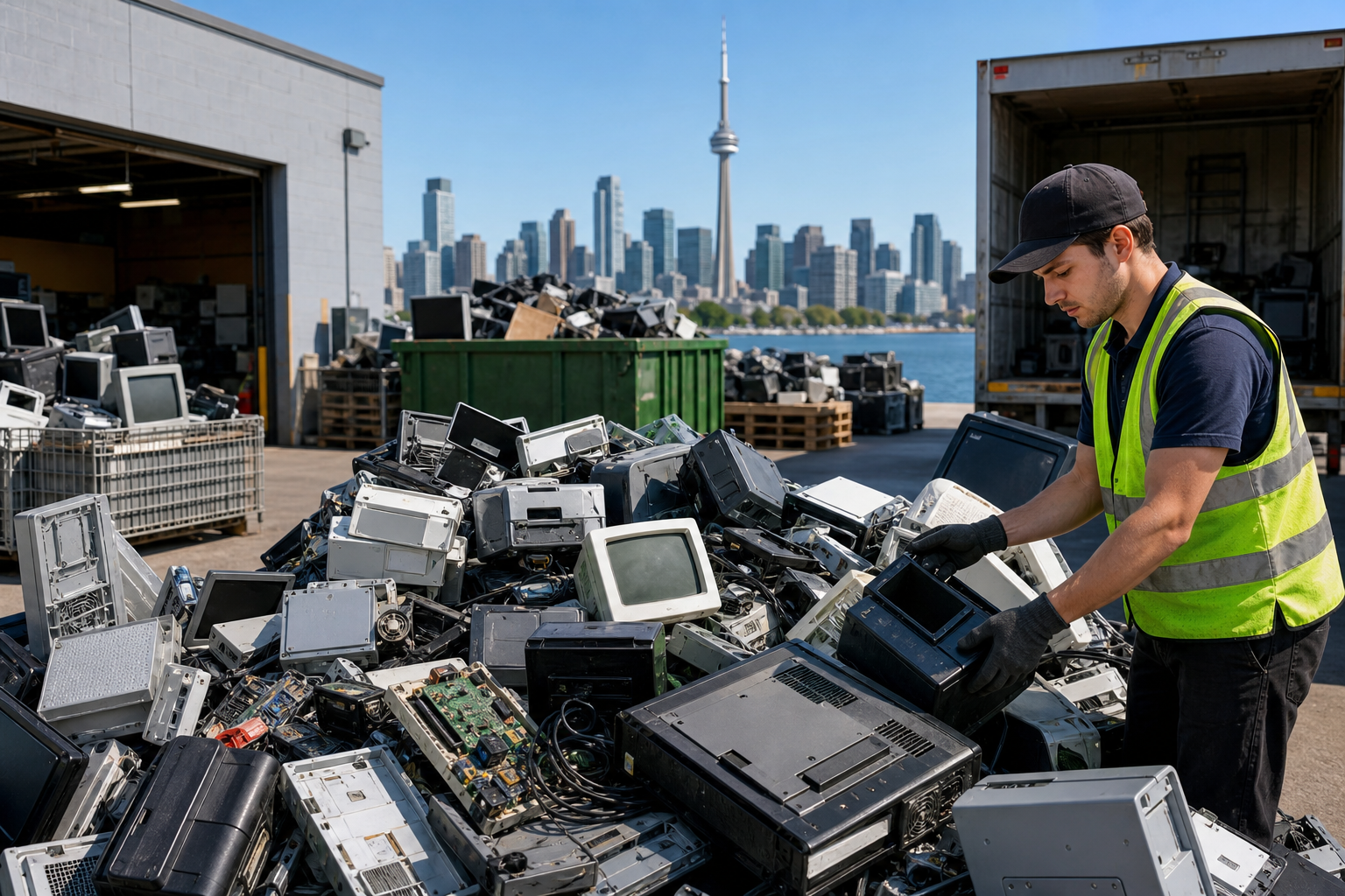 How to choose electronic waste recycling Toronto: depot, retailer, or scrap yard