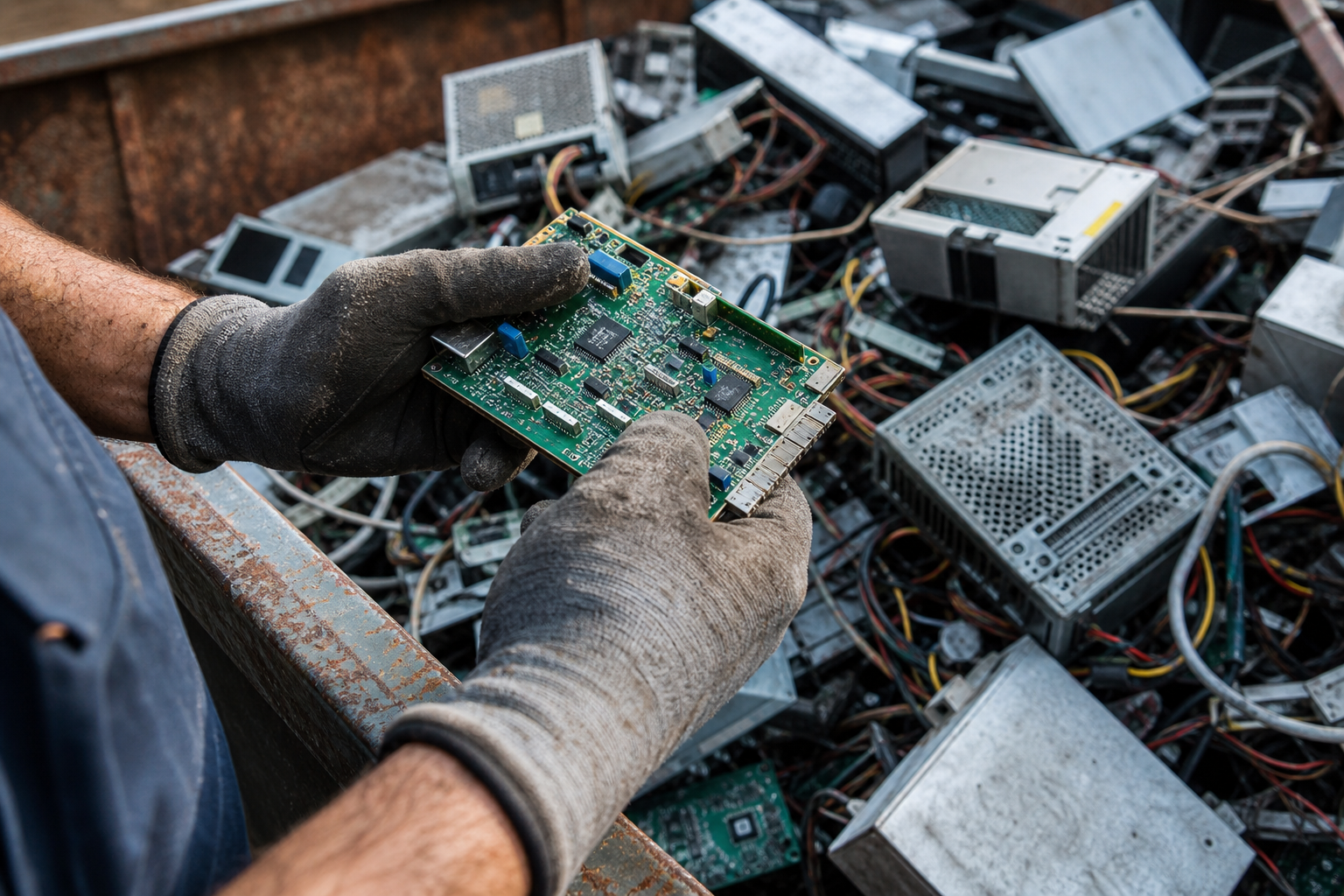 Private scrap yards and recyclers: speed, cash, and accepted items — electronic waste recycling Toronto