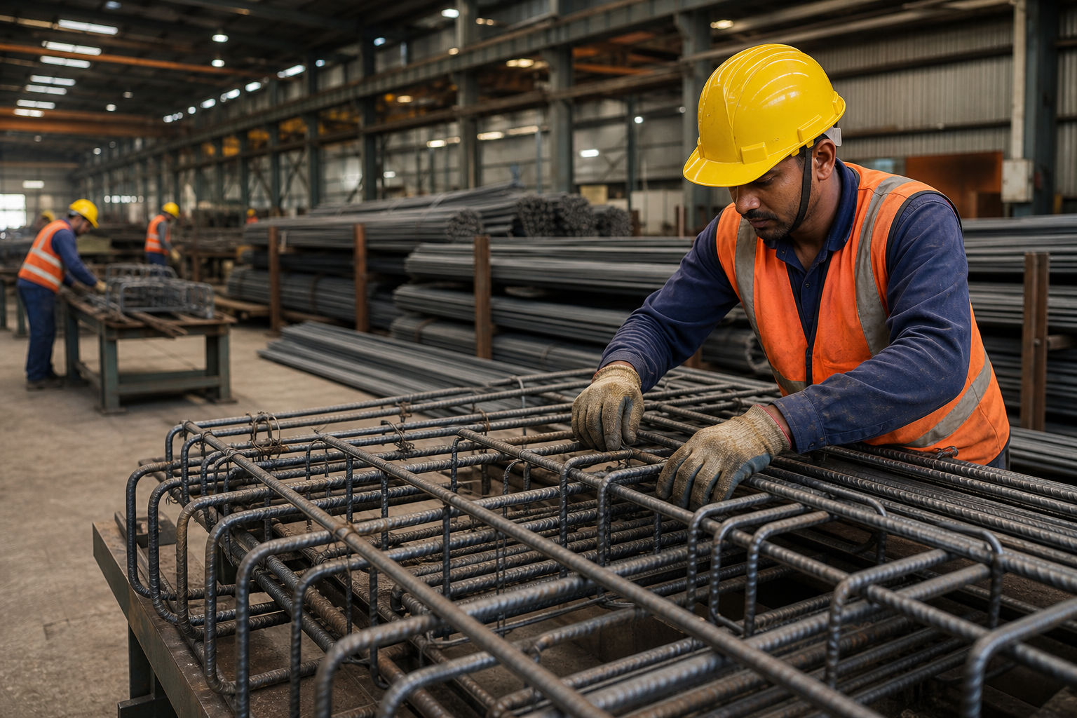 Rebar fabrication process: steps and checks for contractors