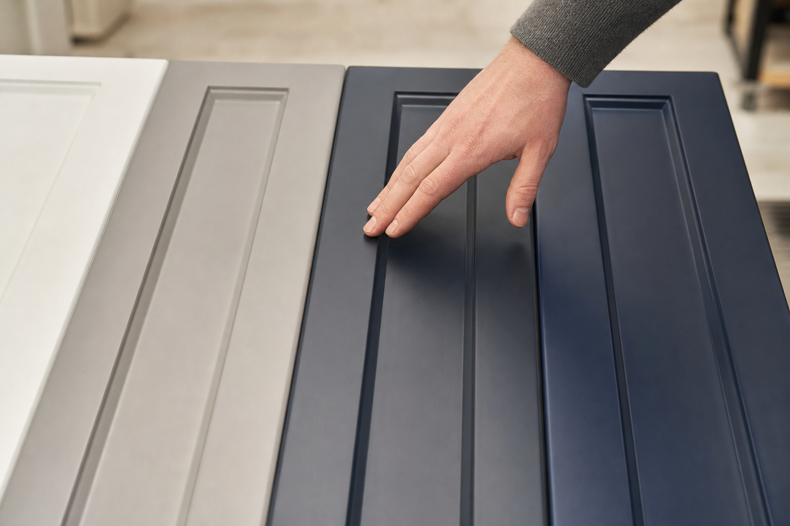 How to judge finishes: five decision criteria — cabinet spray painting finish types