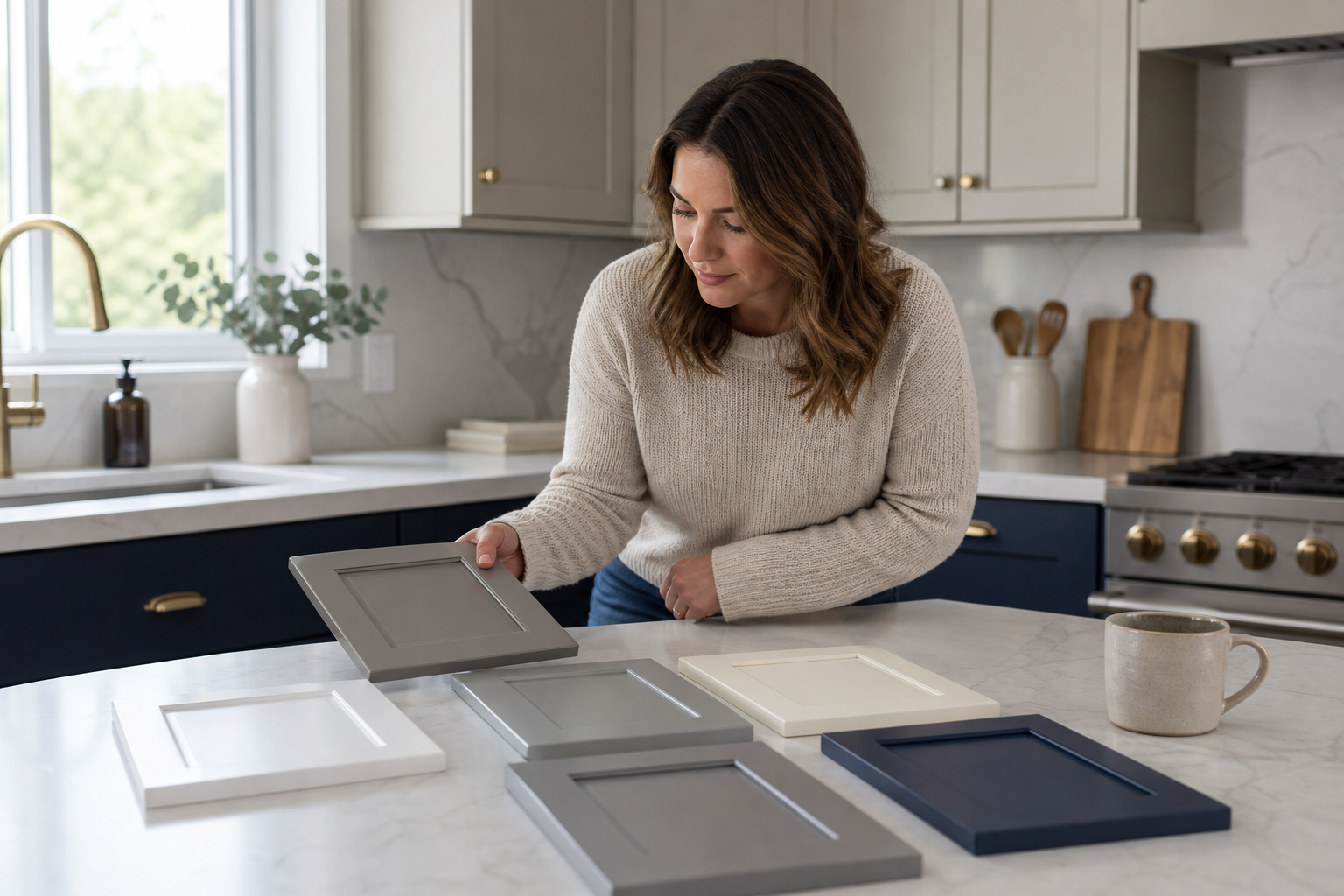 Test finishes and validate results in your kitchen — cabinet spray painting finish types