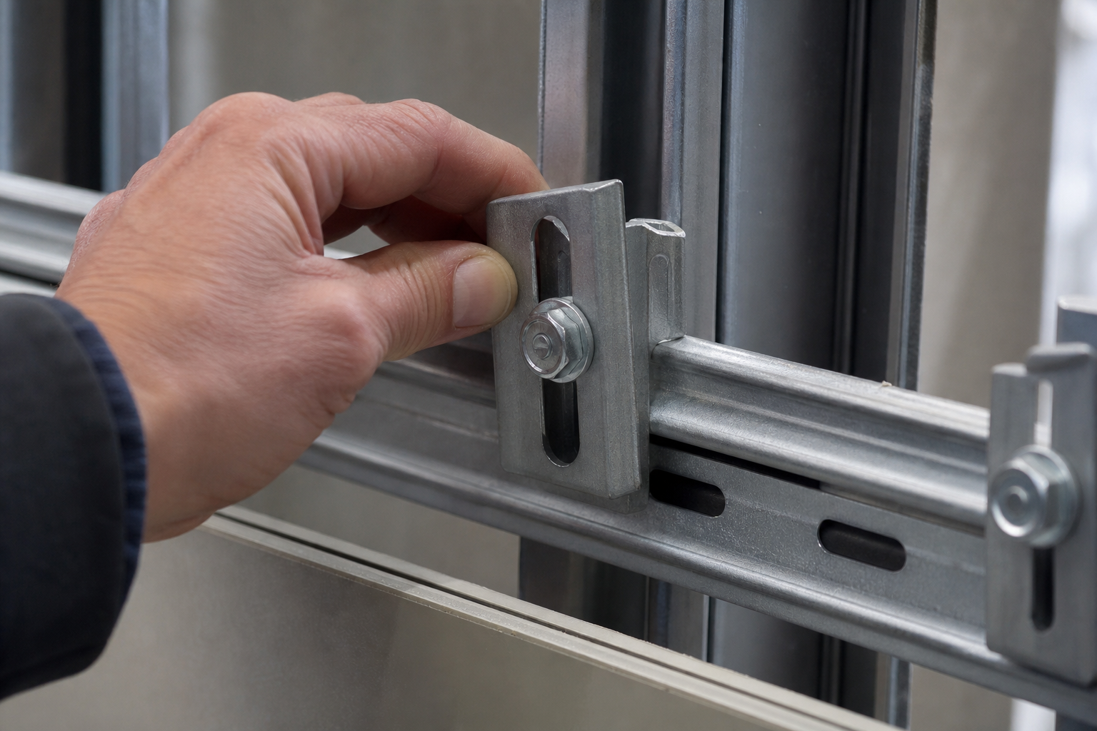 What slot geometry and movement capacity should you verify — deflection side clip uses