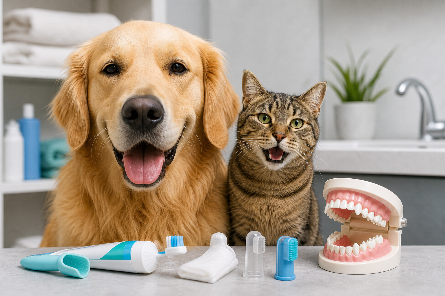Erreurs et signes d’alerte dans la routine d’hygiène bucco-dentaire des chiens et des chats
