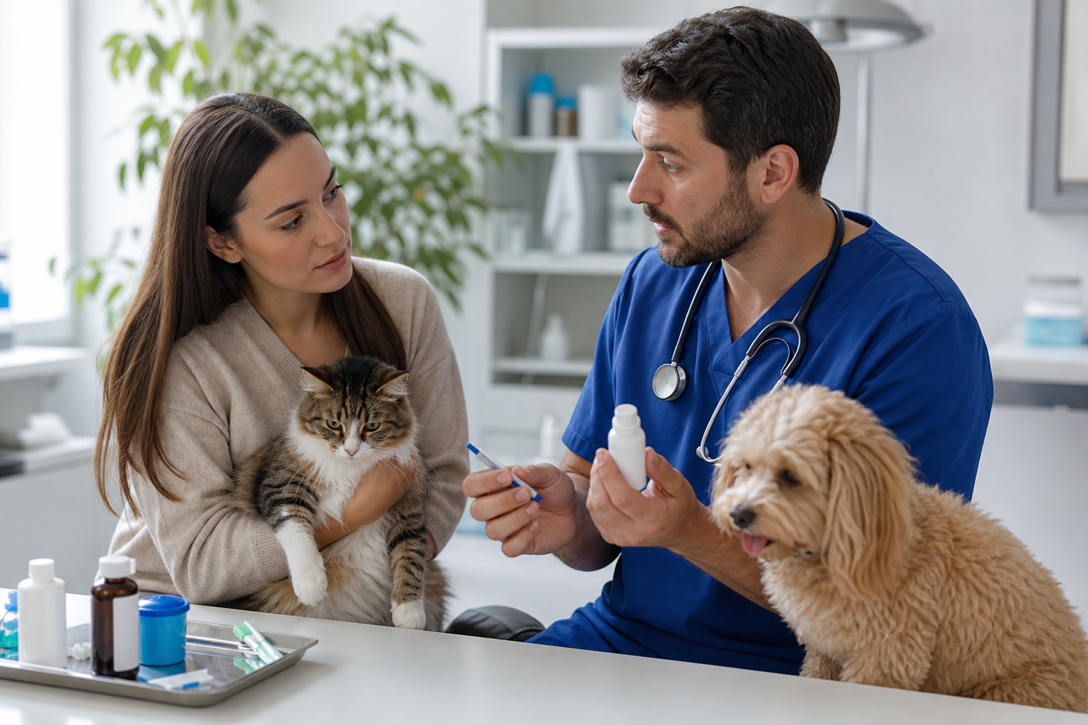 Questions à poser au vétérinaire avant de modifier la routine ou d’acheter des produits — routine d’hygiène bucco-dentaire pour animaux