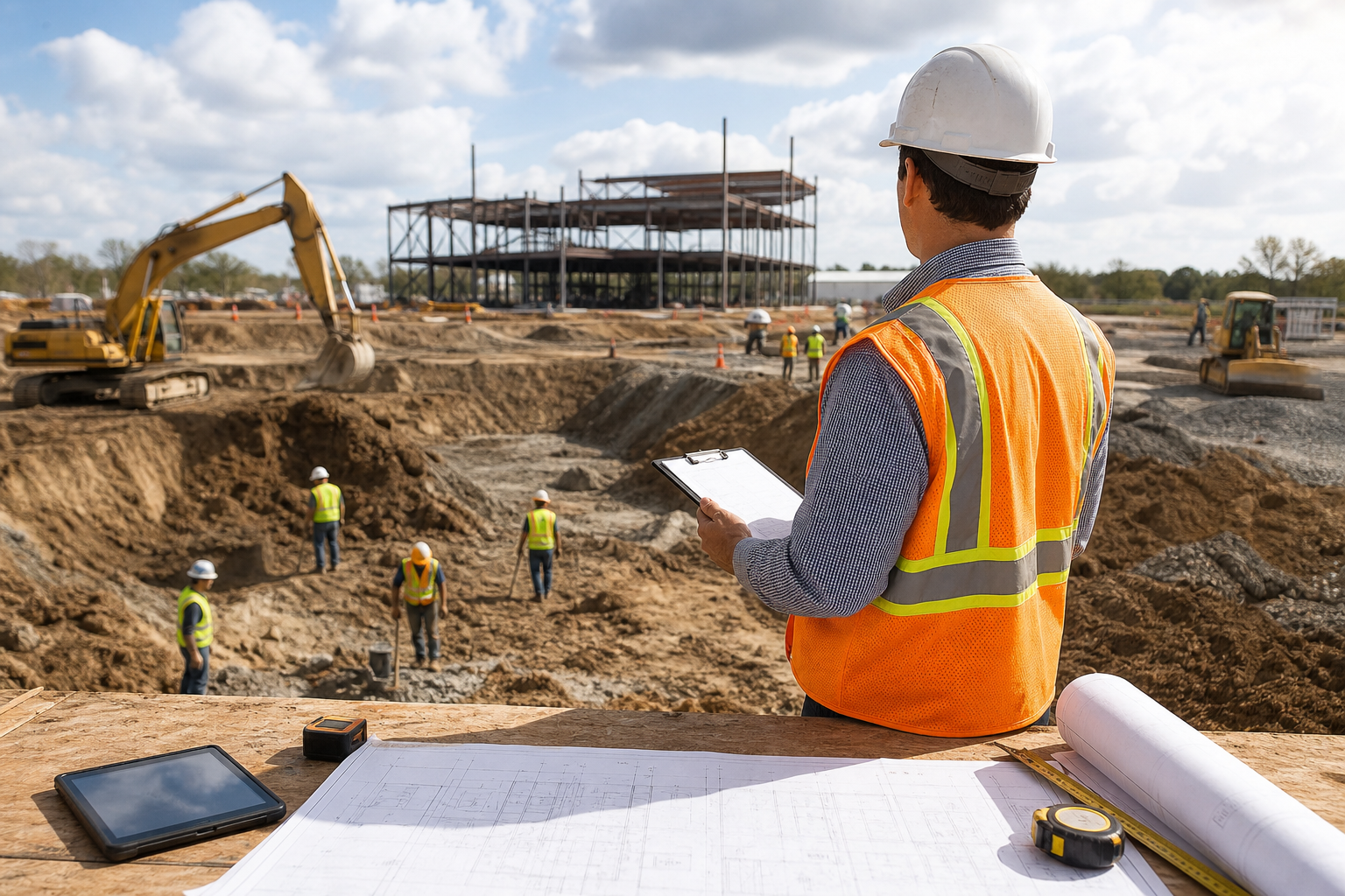 7-point civil site work checklist compared: in-house vs contractor vs hybrid