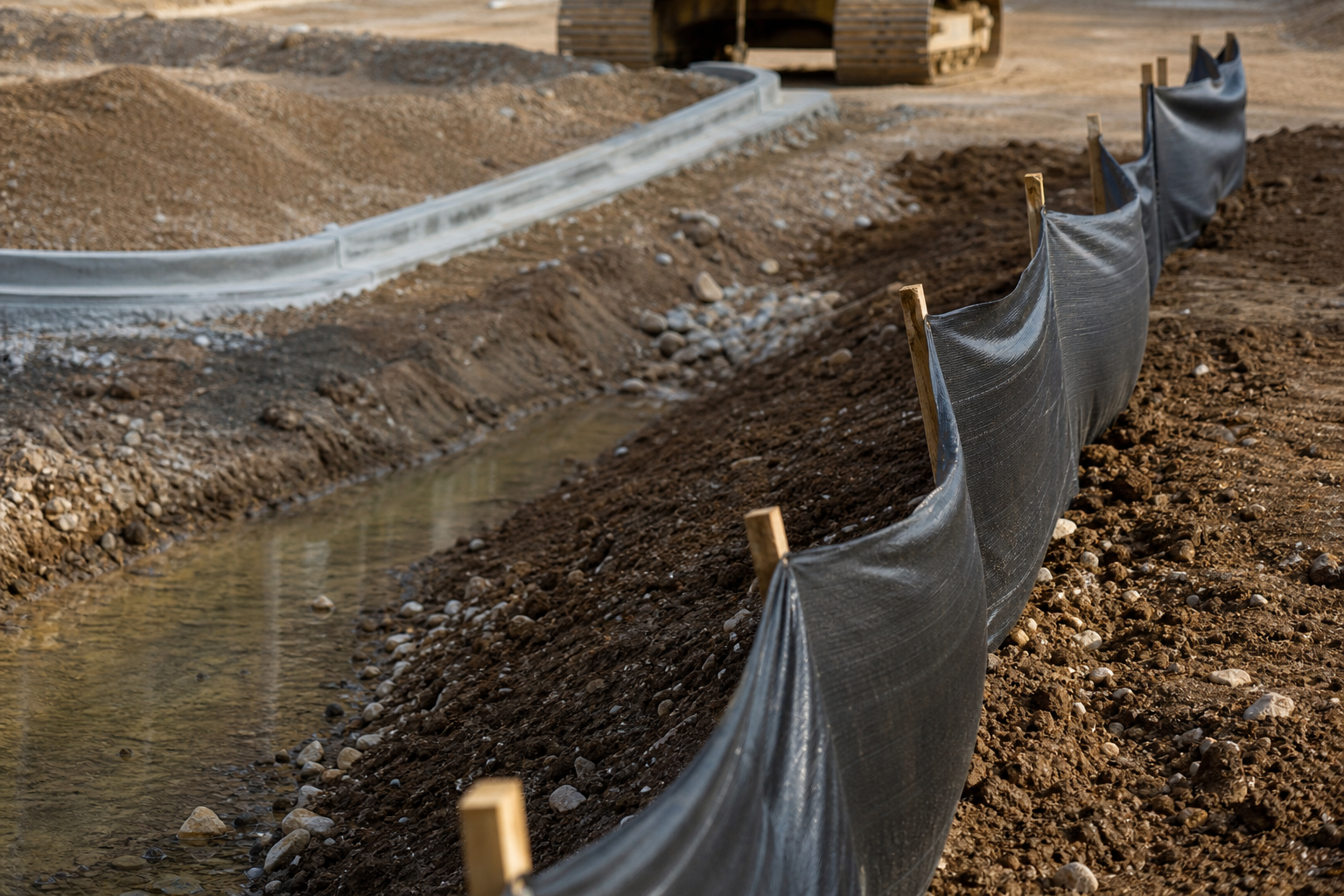 3. Earthwork, grading and erosion control planning — civil site work checklist