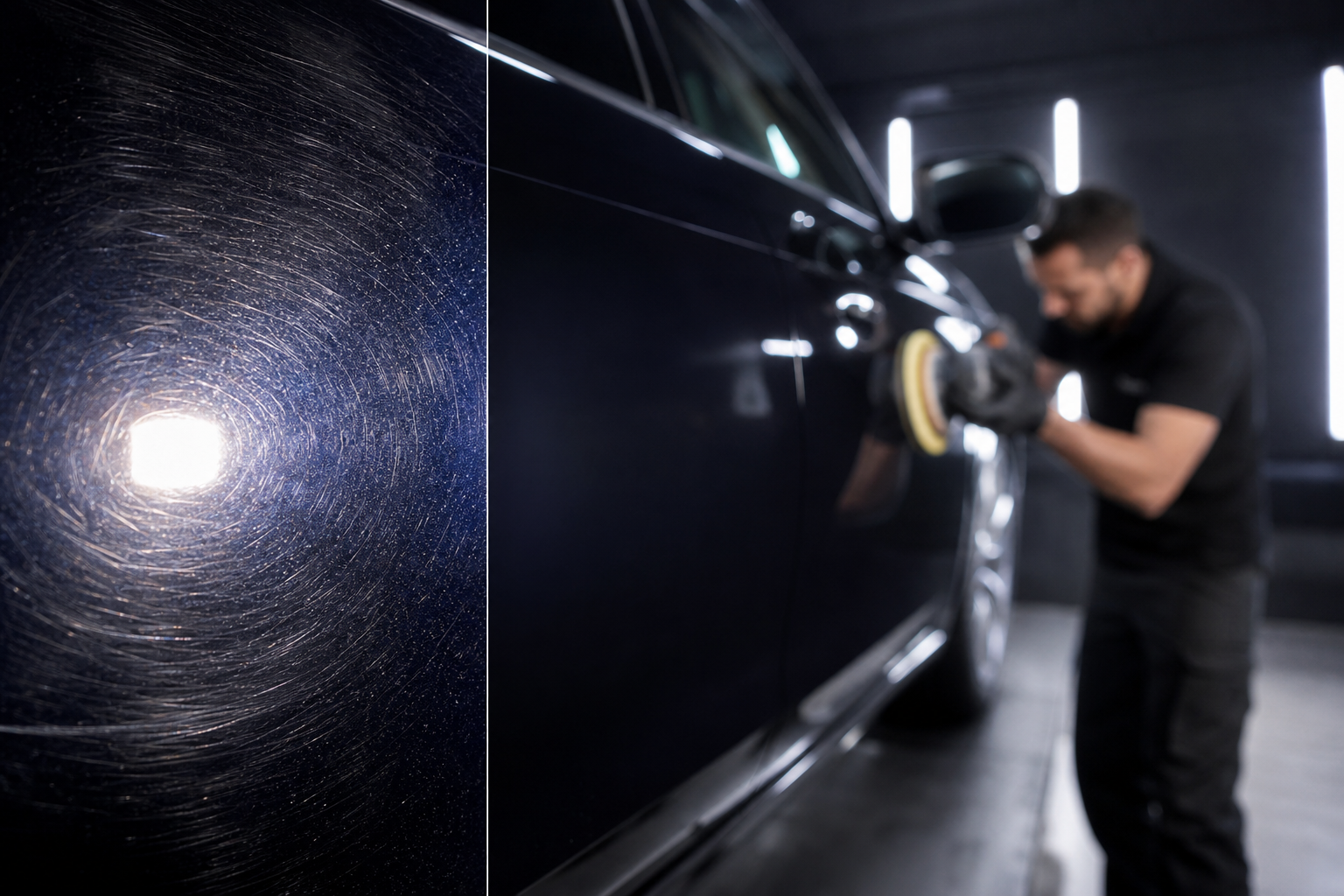 Paint correction swirl marks, when to fix and when to hire a pro