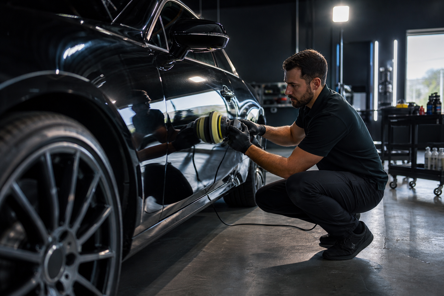 Step 4: Professional correction workflow and what to expect — paint correction swirl marks