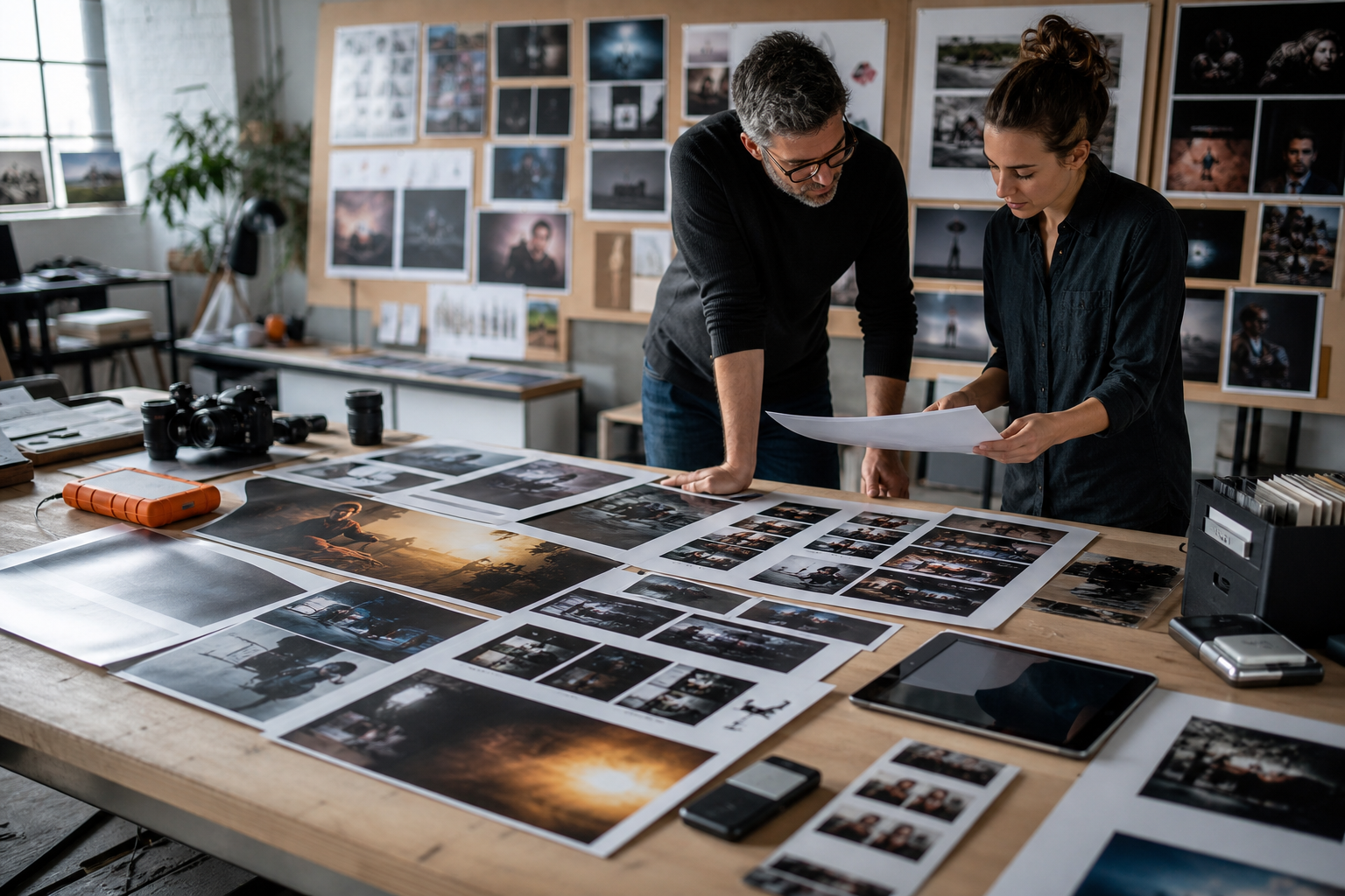 Deliverables and formats to request explicitly — visual narrative development