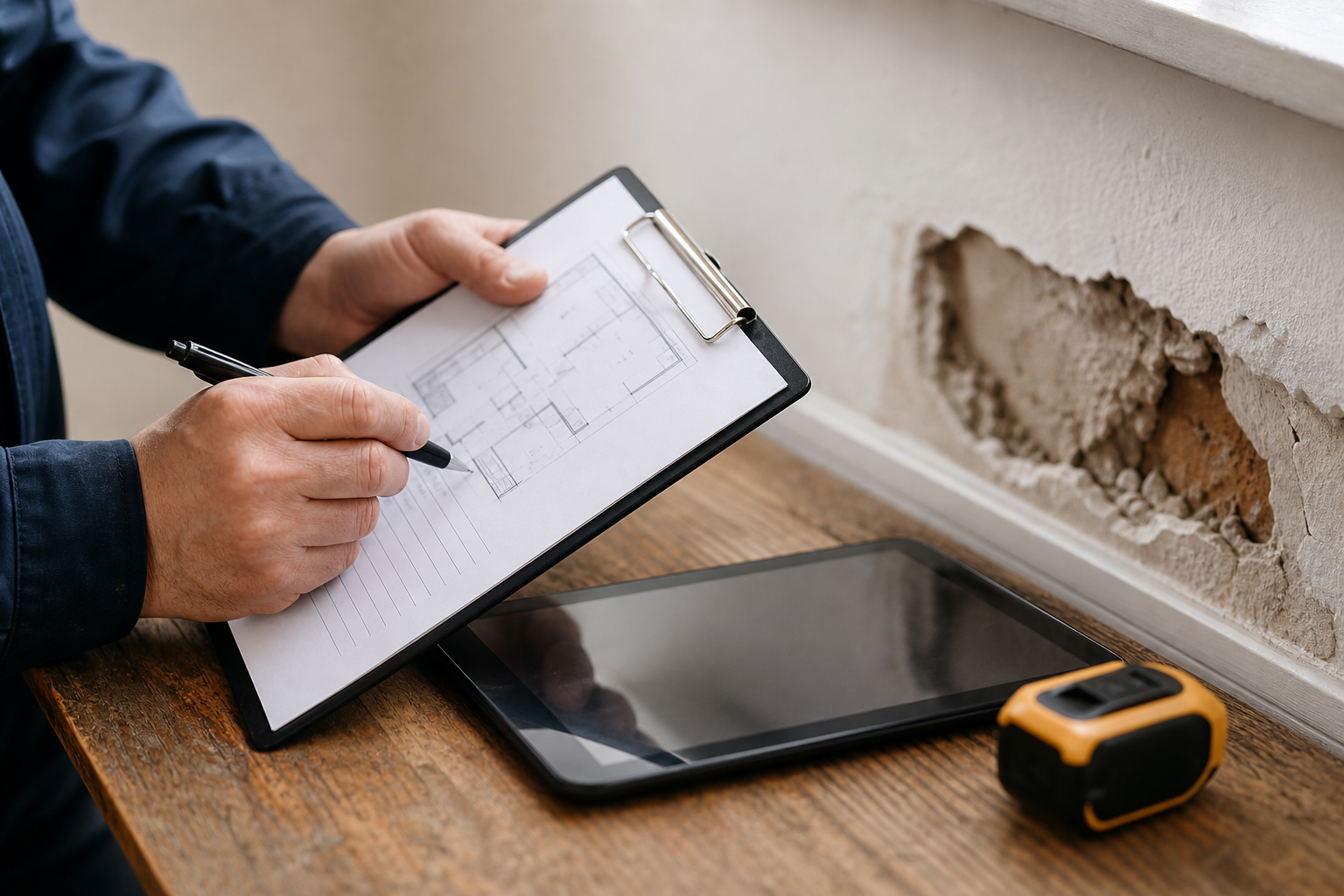 After the inspection: document findings and prioritise issues — home inspection services
