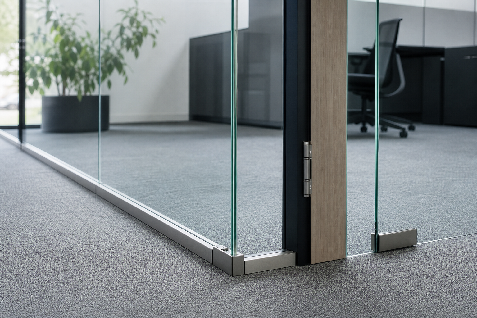Decision criteria: privacy, acoustics, reconfigurability, cost and durability — glass partitions for offices