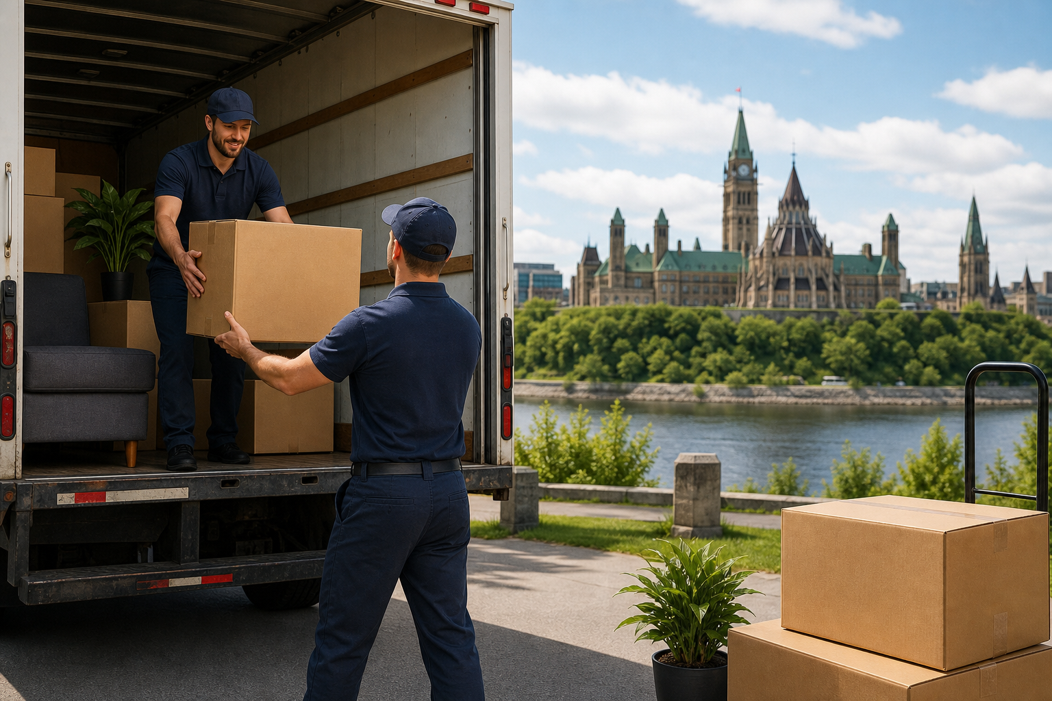 Find cheap movers Ottawa who offer transparent pricing and insurance