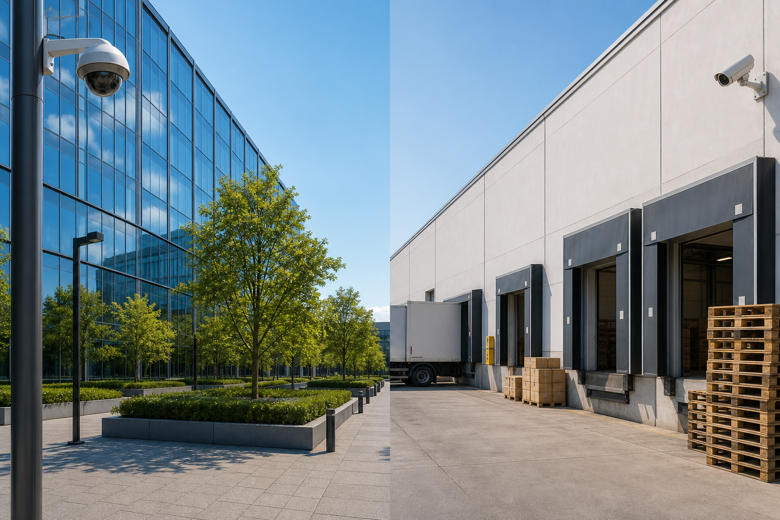 Which option fits which business — commercial security camera systems