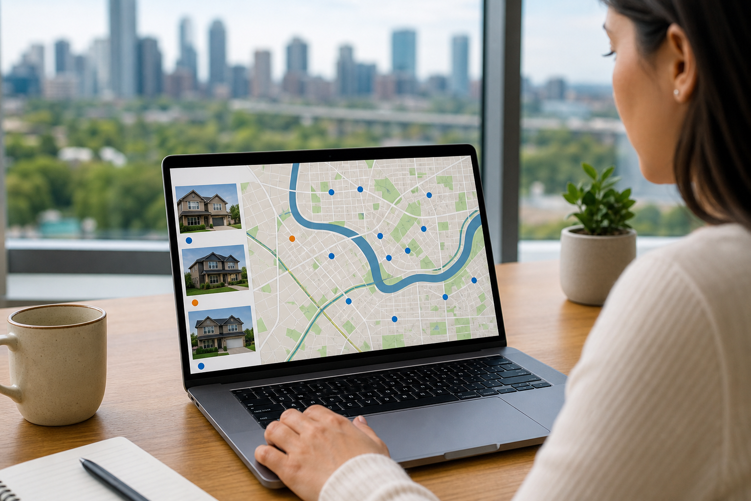 Map-based home search guide: What it is and why Edmonton buyers use it