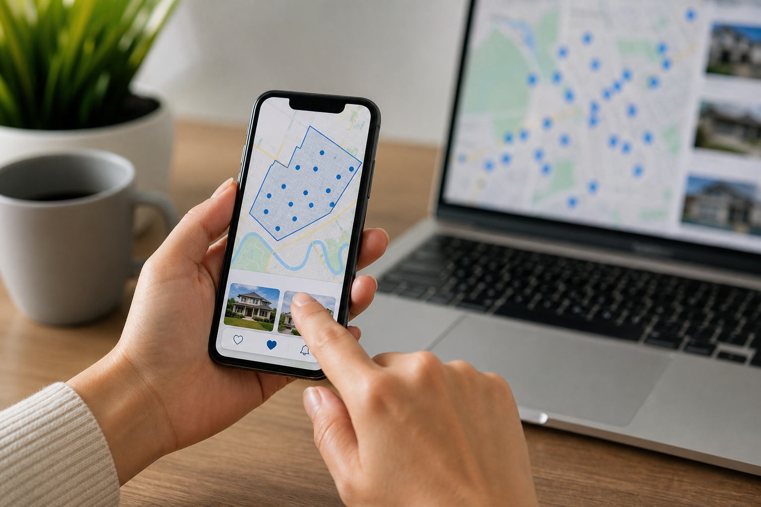 Step-by-step: set up, save and get alerts for a map search on AnandRealty.ca — map based home search guide