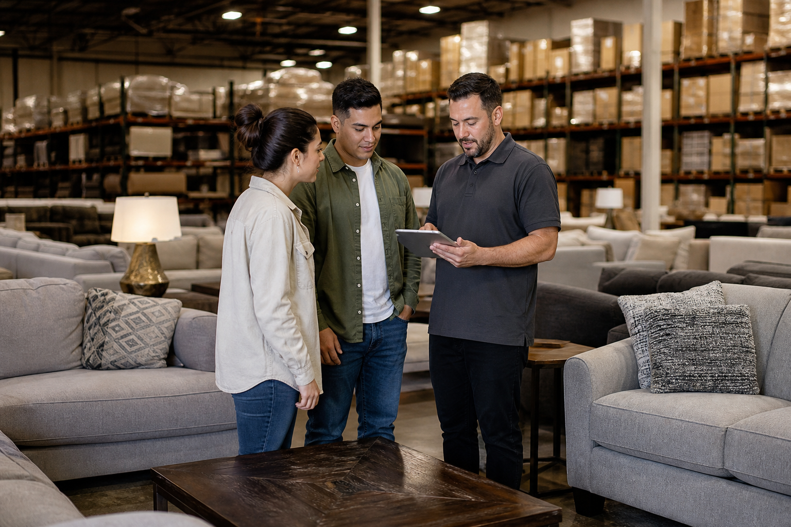 5. Confirm sale terms: returns, warranties, and final-sale warnings — warehouse sale furniture tips
