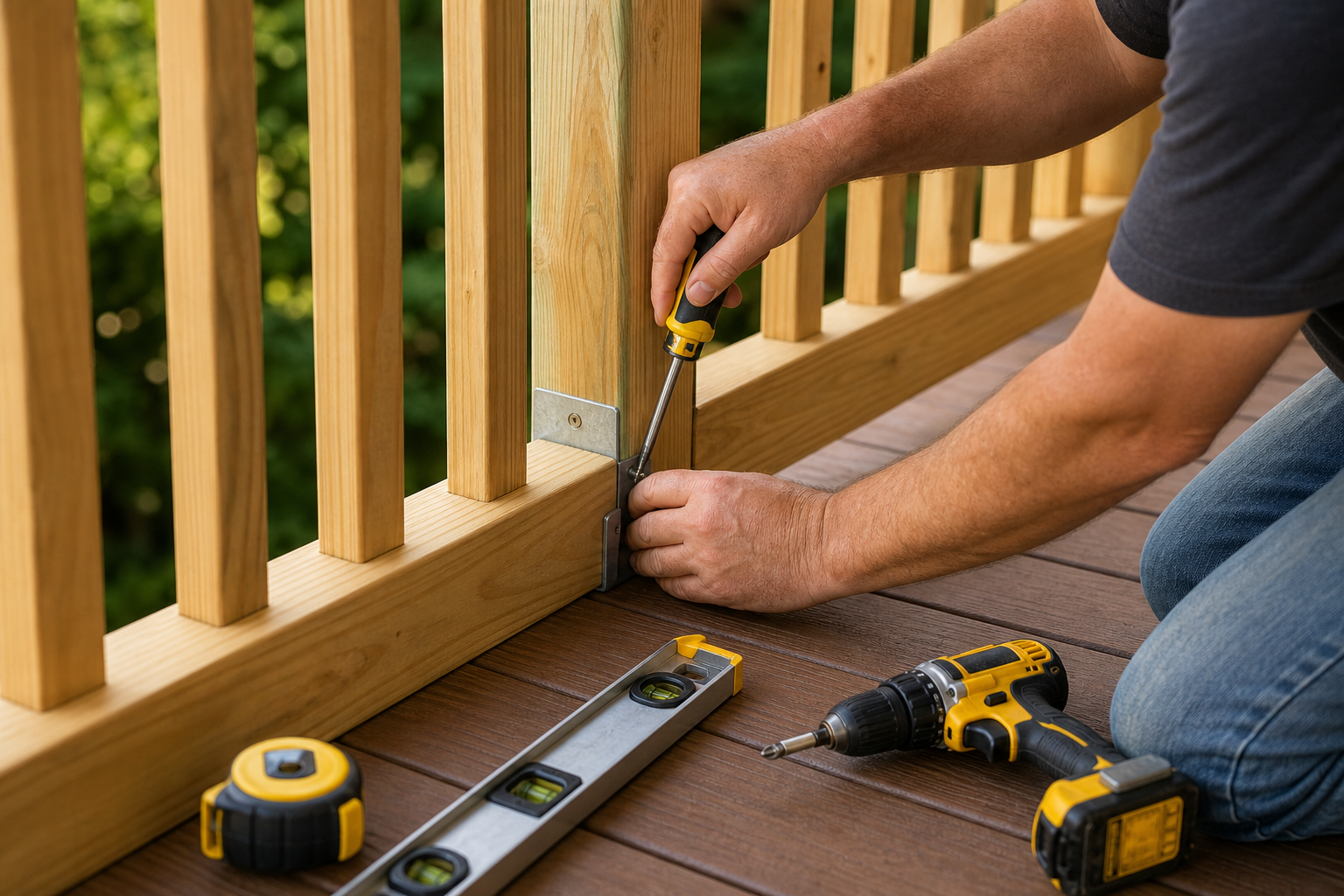 DIY deck and railing checklist you can use today — deck and railing safety
