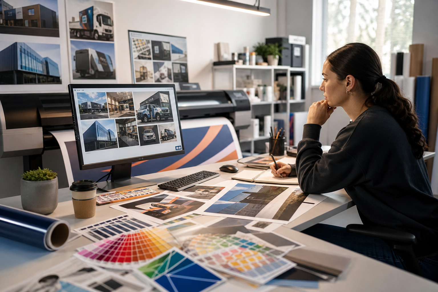What should you ask before choosing commercial branding graphics?