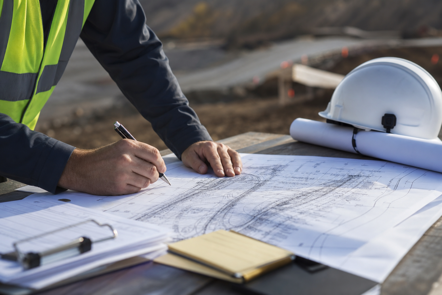 Phase 2: Final design, environmental permits, right-of-way, and procurement — roadway construction phases