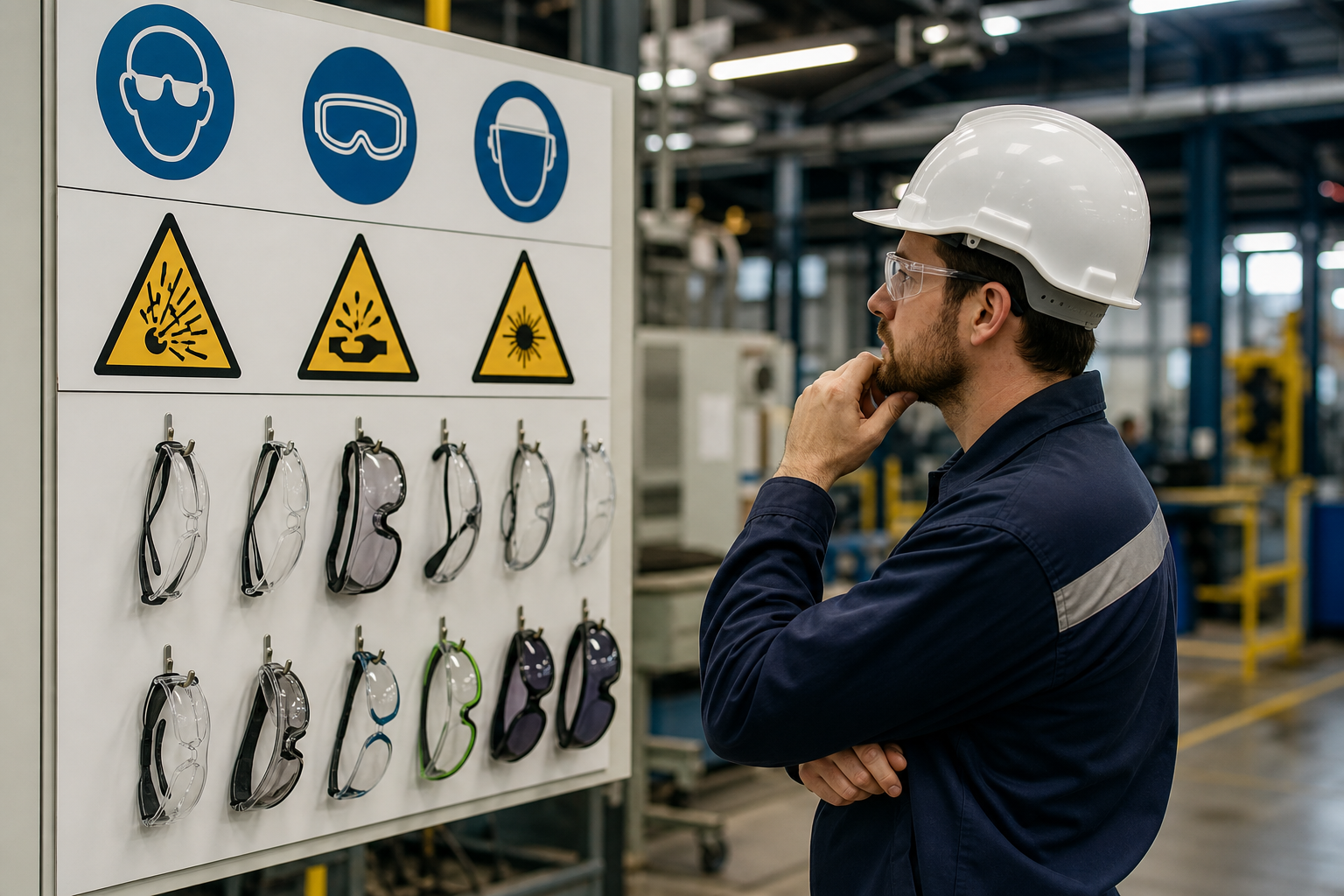 How to choose the right signs and eye PPE: a decision checklist — eye protection safety