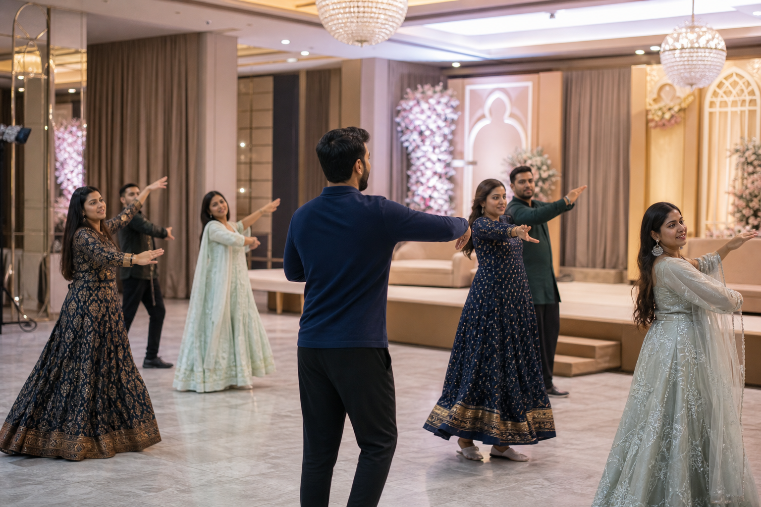 Simple choreography fixes you can implement in one rehearsal — sangeet night choreography