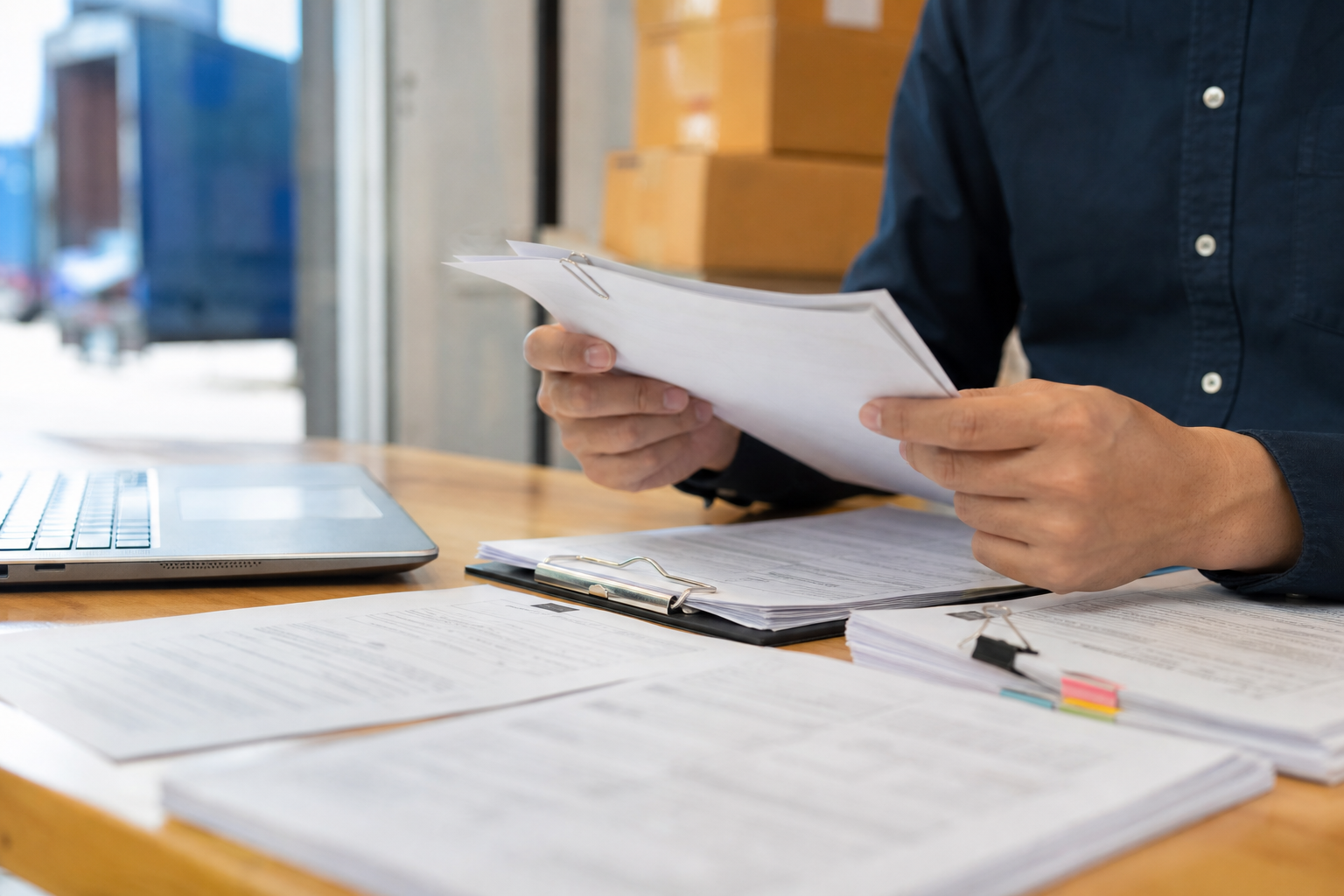 Step 2: Prepare mandatory documents and shipment data — cross-border freight Canada US