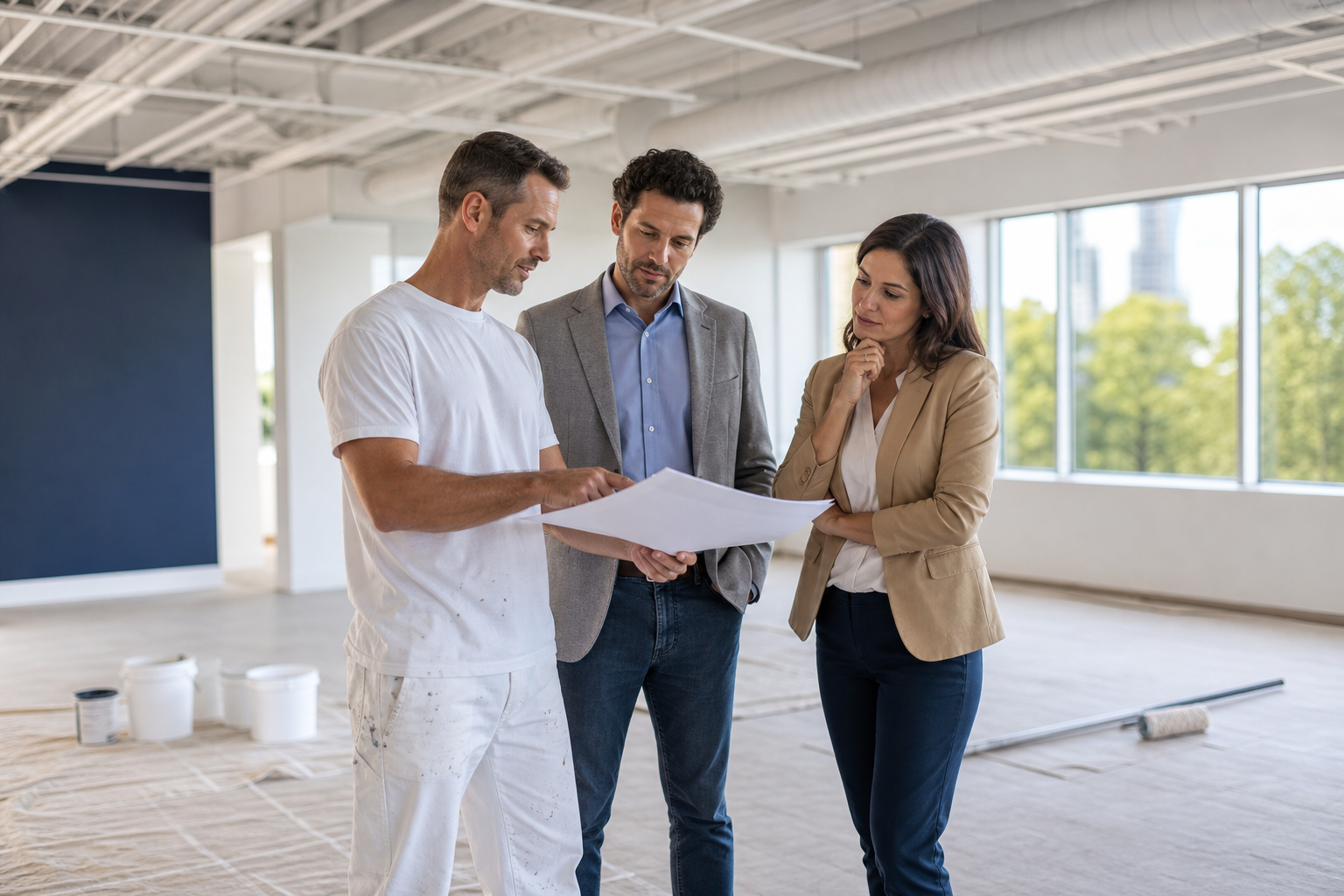 Bids, contracts and warranties: how to compare price fairly — office interior painting Victoria BC