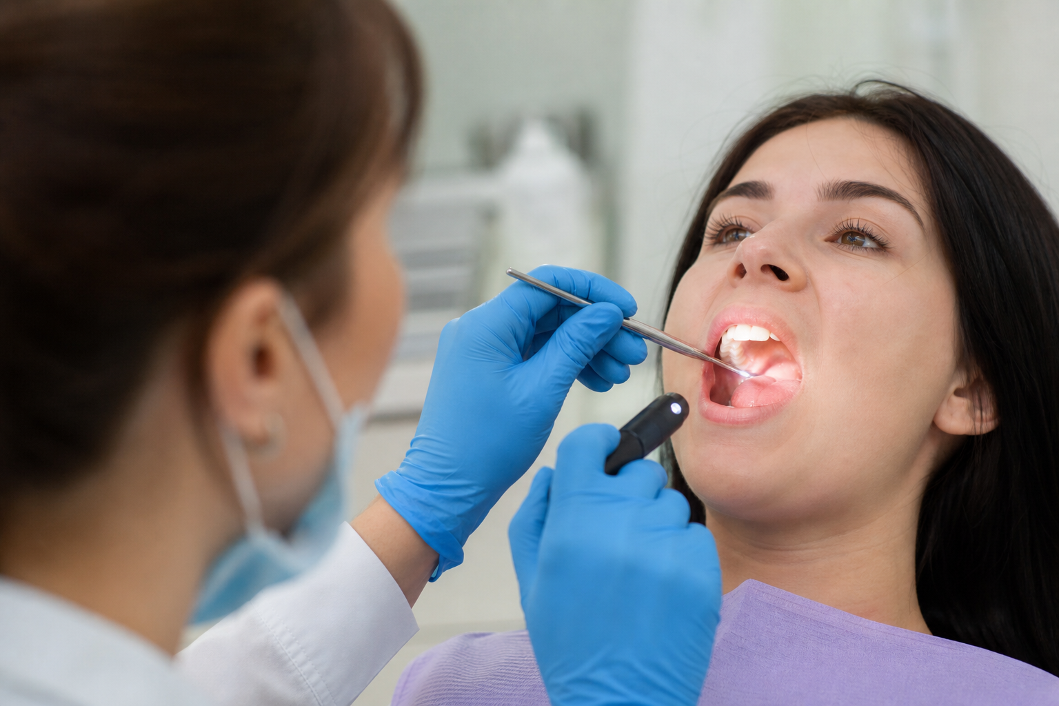 What screening can and cannot detect — oral cancer screening signs
