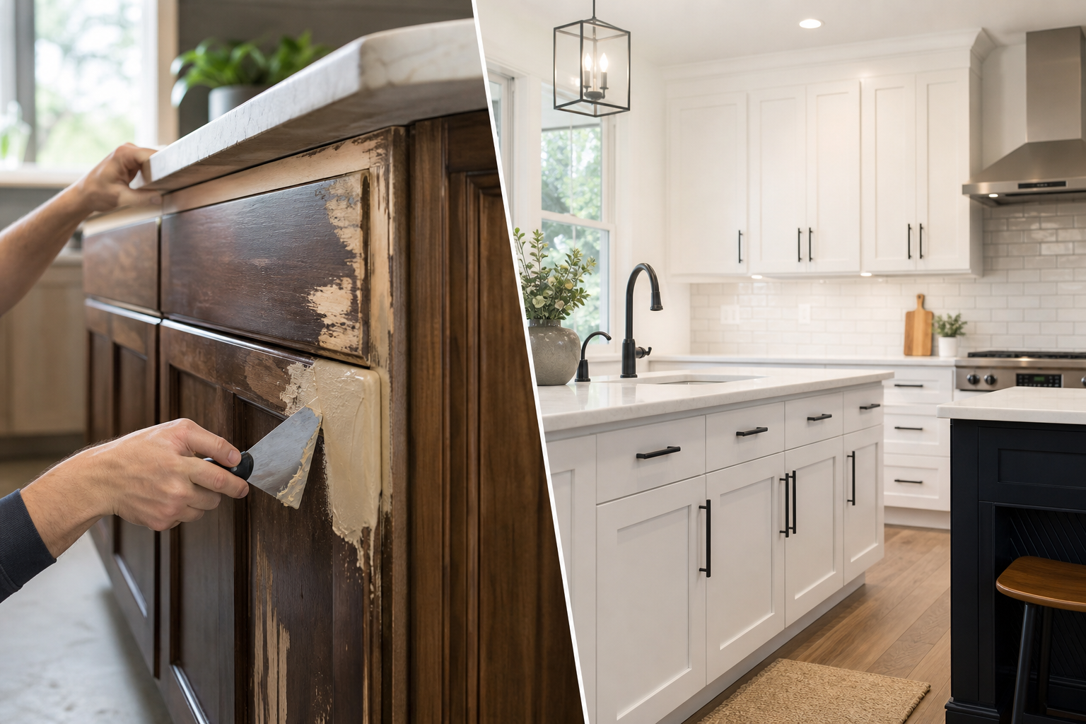Cabinet repair before refinishing vs replacement: how to decide